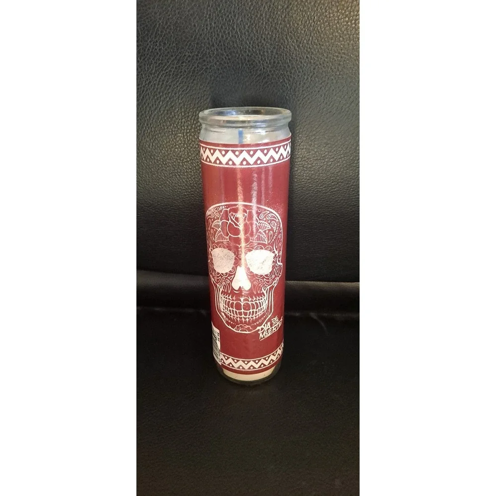 Dia De Los Muertos Paraffin Unscented Candle‎ 8